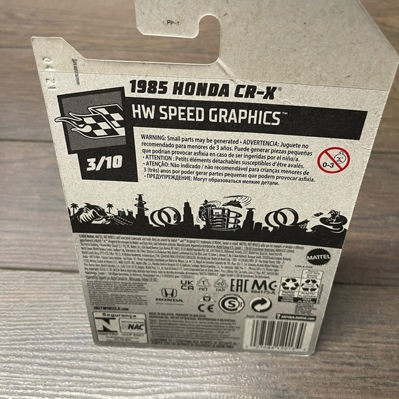 Hot Wheels 1985 Honda Crx - Picture 2 of 2